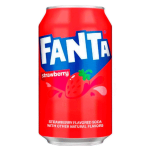 Газированный напиток Fanta Strawberry со вкусом клубники опт