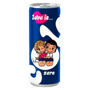 Газированный напиток Love Is Cola Zero со вкусом колы опт