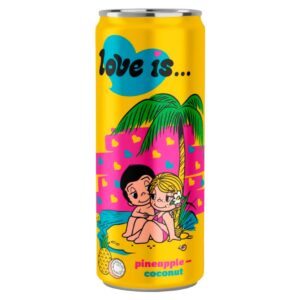 Газированный напиток Love Is со вкусом ананаса и кокоса опт