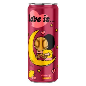 Газированный напиток Love Is со вкусом вишни и лимона опт