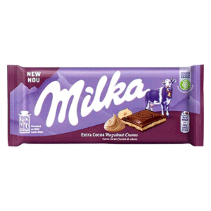 Шоколад Milka Extra Cocoa Hazelnut Creme с ореховой начинкой опт