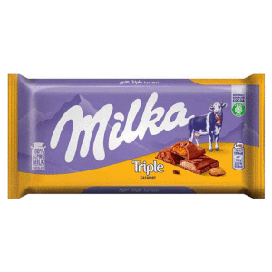 Шоколад Milka Triple Caramel с тройной карамелью опт