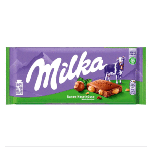 Шоколад Milka Whole Hazelnuts с цельным фундуком опт