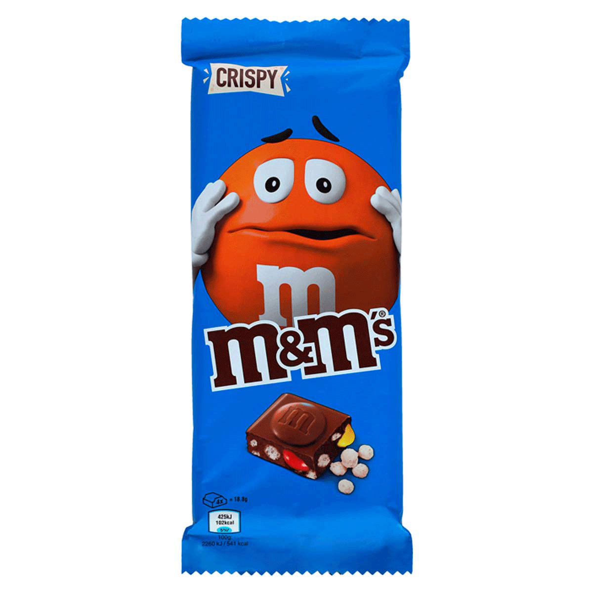 Шоколад-M&M's-Crispy-с-хрустящим-рисом-и-драже Шоколад M&M's Crispy с хрустящим рисом и драже опт