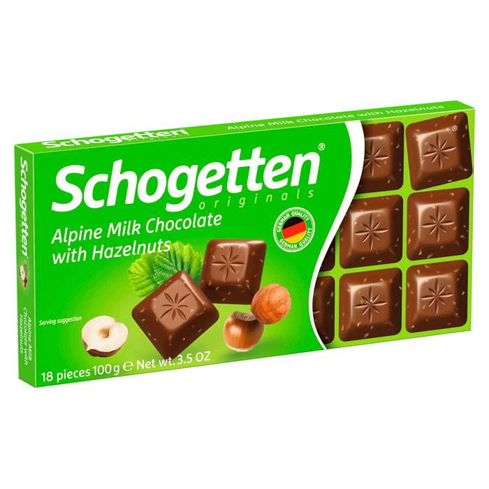 Шоколад-Schogetten-Alpine-Milk-Chocolate-with-Hazelnuts-с-фундуком Шоколад Schogetten Alpine Milk Chocolate with Hazelnuts с фундуком опт