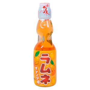 Газированный напиток Hatakosen Ramune Orange со вкусом апельсина опт