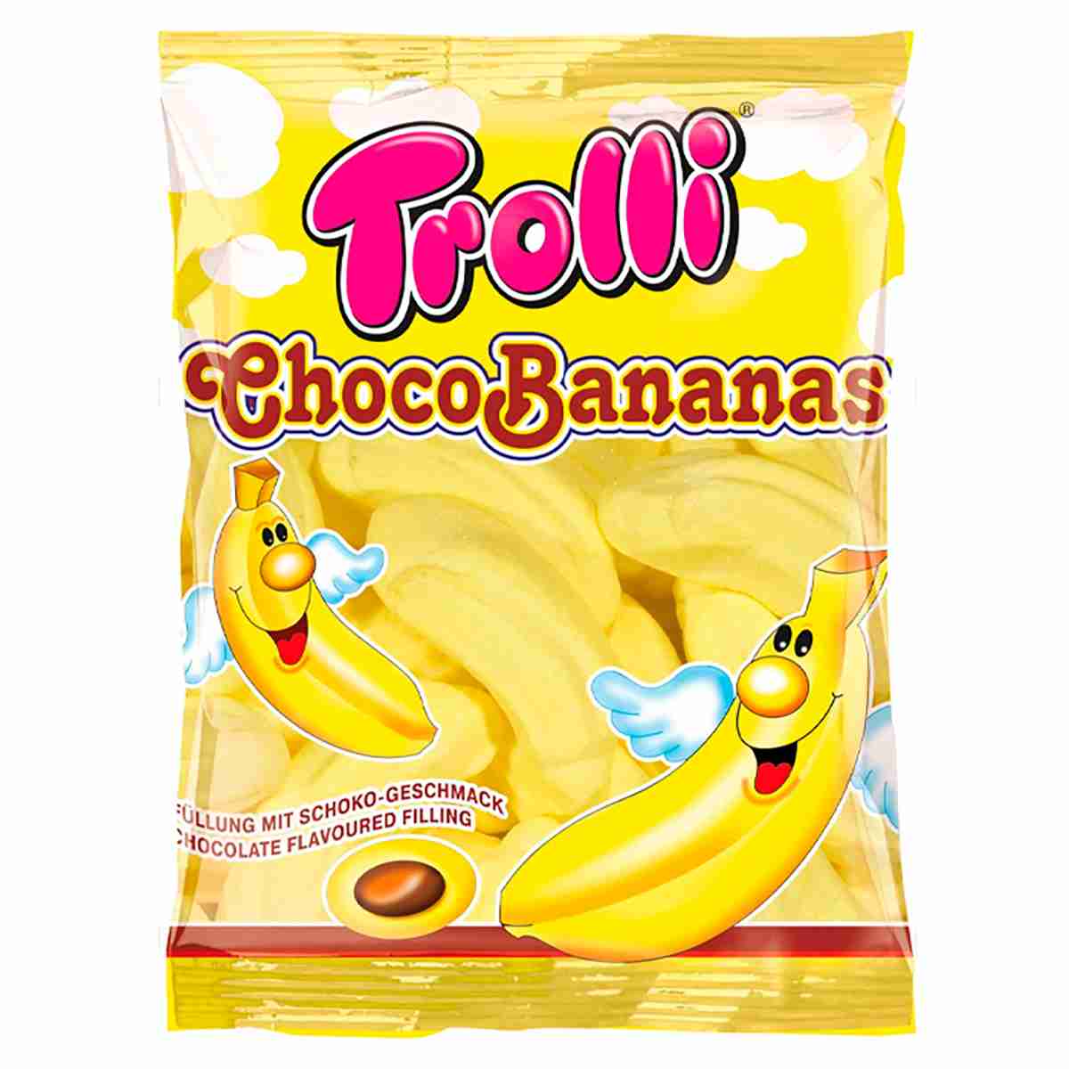 Маршмеллоу Trolli Choco Banana со вкусом банана с шоколадом Маршмеллоу Trolli Choco Banana со вкусом банана с шоколадом опт