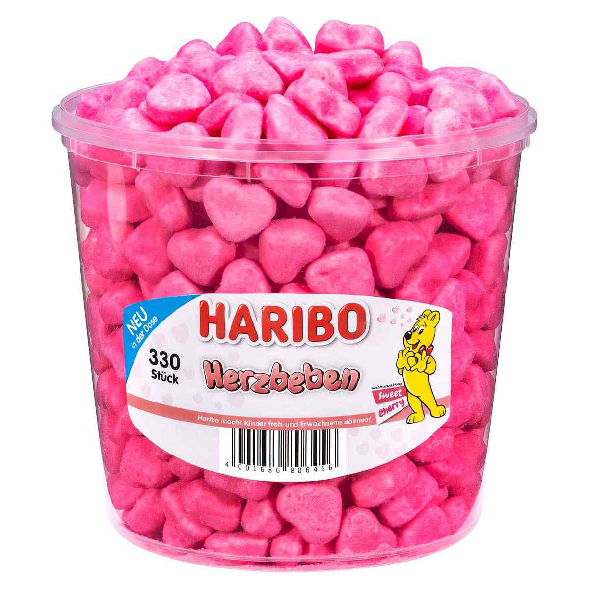 Жевательный-мармелад-Haribo-Herzbeben-Сердечки Жевательный мармелад Haribo Herzbeben Сердечки опт