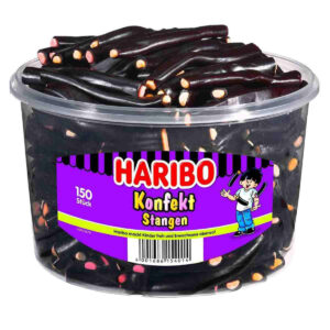 Жевательный мармелад Haribo Konfekt-Stangen лакричные стержни опт