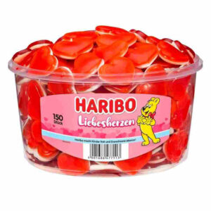 Жевательный мармелад Haribo Liebesherzen Влюбленные сердца опт