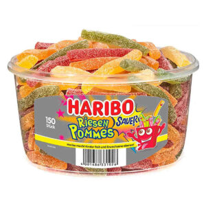 Жевательный мармелад Haribo Riesen Pommes в форме картофеля фри опт