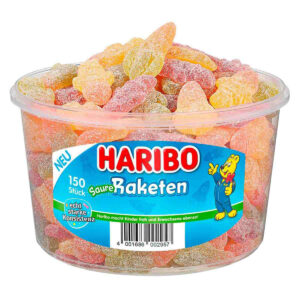 Жевательный мармелад Haribo Saure Raketen ракеты опт