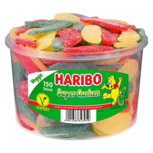 Жевательный мармелад Haribo Veggie Super Gurken Супер огурцы опт