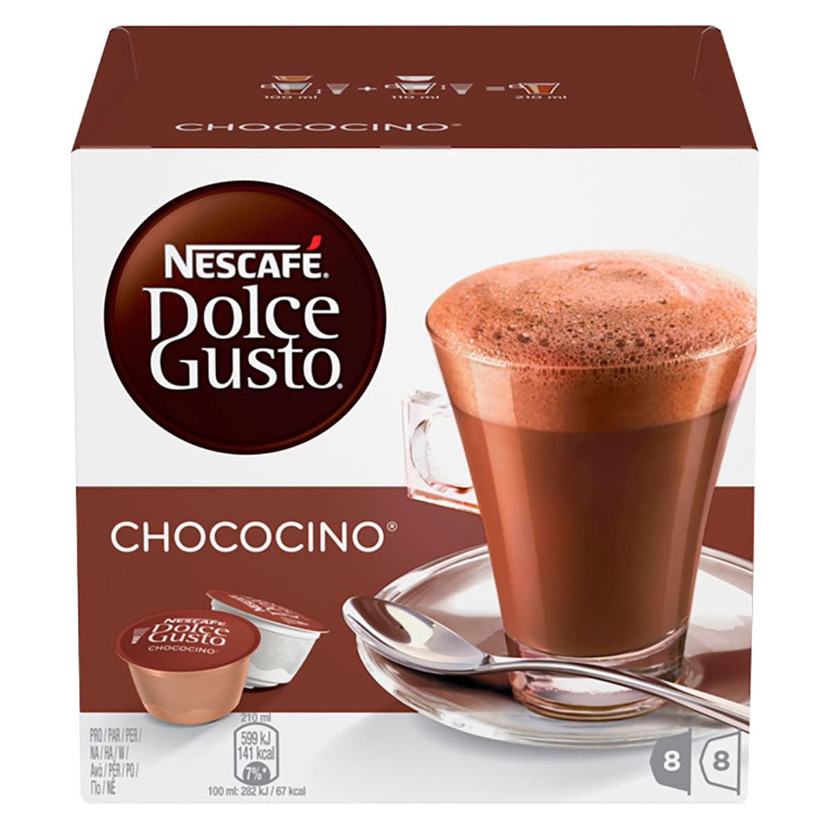 Кофе-натуральный-жареный-молотый-в-капсулах-Nescafe-Dolce-Gusto-Chocochino-(16-капсул) Кофе натуральный жареный молотый в капсулах Nescafe Dolce Gusto Chocochino опт