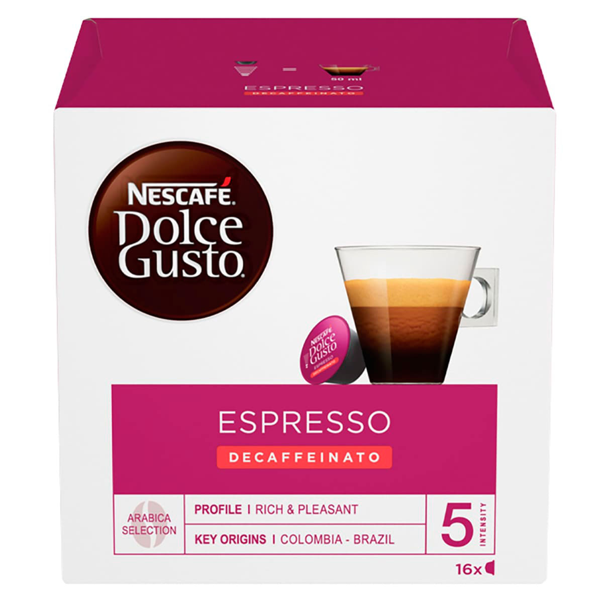 Кофе-натуральный-жареный-молотый-в-капсулах-Nescafe-Dolce-Gusto-Espresso-Decaffeinato Кофе натуральный жареный молотый в капсулах Nescafe Dolce Gusto Espresso Decaffeinato опт