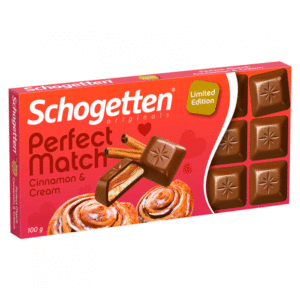 Молочный шоколад Schogetten Perfect Match Cinnamon & Cream со вкусом корицы и крема опт